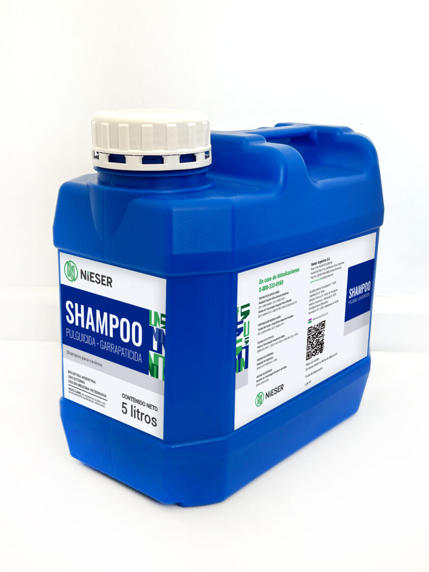 SHAMPOO PULGUICIDA Y GARRAPATICIDA